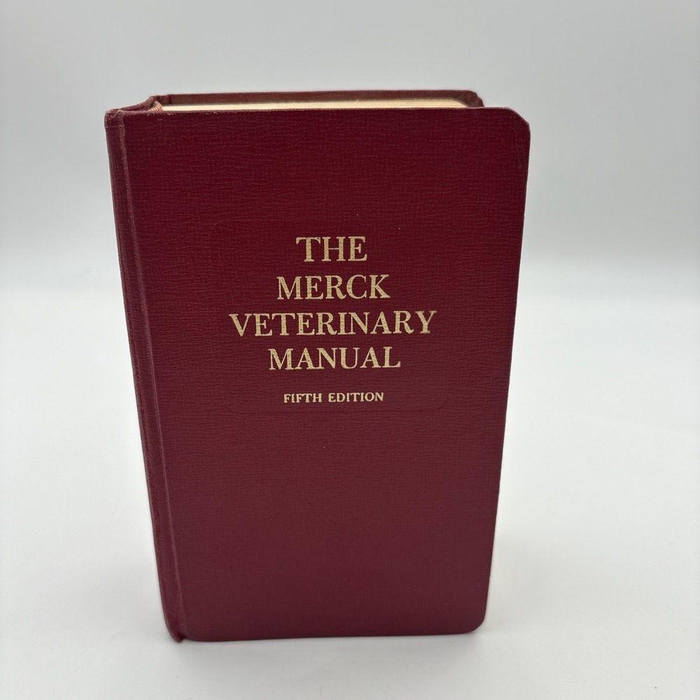 The Merck Veterinary Manual by Otto H. Siegmund (1979, Hardcover)
